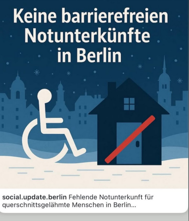 Notübernachtung  in der Lehrter Straße